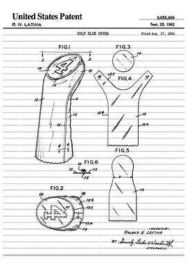 1962 glof club cover