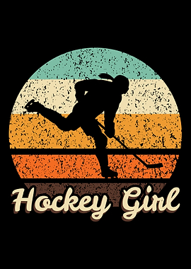Hockey Player Gift Girl