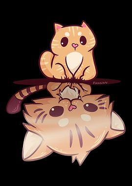 cute cat is the wild tiger