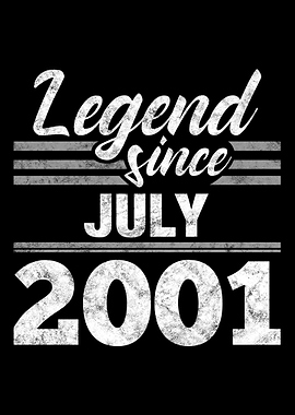 Legend Since July 2001