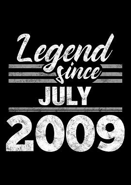 Legend Since July 2009