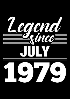 Legend Since July 1979