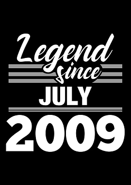 Legend Since July 2009