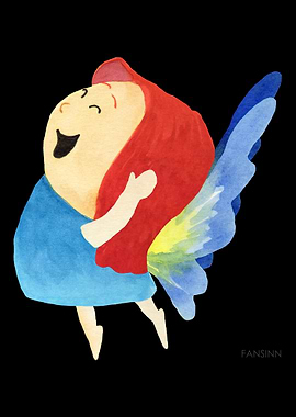 Fairy elf magic fairy girl