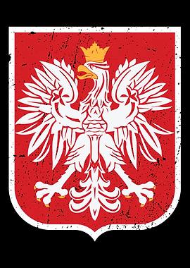 Poland Polska Eagle Flag G