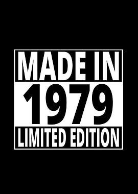 Made in 1979 Limited Editi
