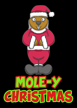 Mole Santa Claus
