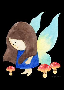 Fairy elf magic fairy girl