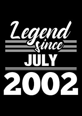 Legend Since July 2002