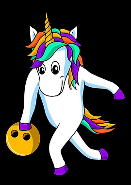 Bowling Unicorn Bowling