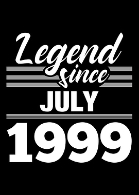 Legend Since July 1999