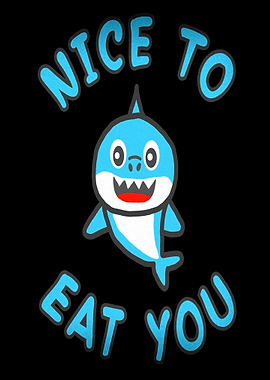 Funny Cool Shark for