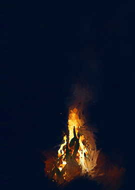 Campfire Abstract