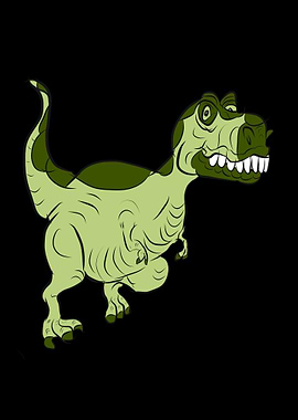 Lachender T Rex