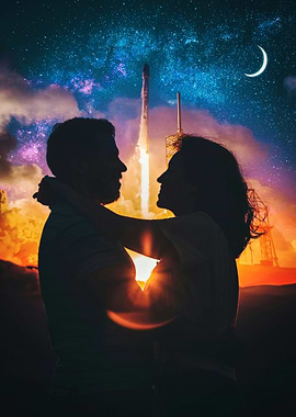 Rocket Launch of Lovers