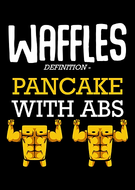 Waffles Are Pancakes With