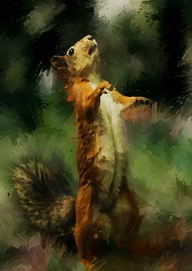 Standing Squirrel