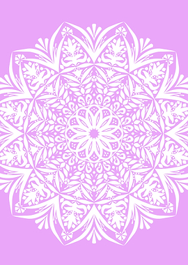 Lavender Mandala