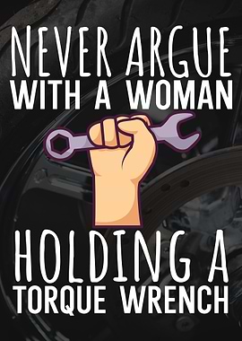 Women holding a torque