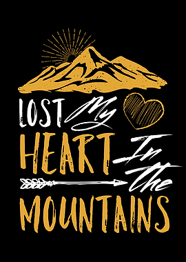 Mountains Saying Love
