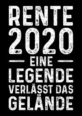Rente 2020 Eine Legende Ve