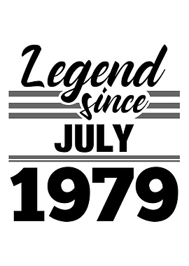 Legend Since July 1979