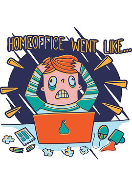 Home office went like