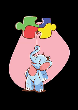 Cute Elephant Puzzle