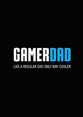 Mens Gamer Dad Funny Cute