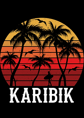 Caribbean Palm Vacation