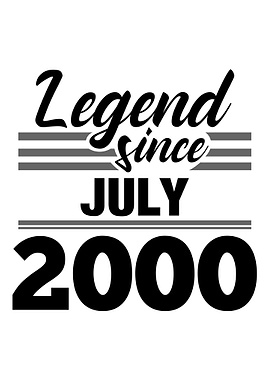 Legend Since July 2000