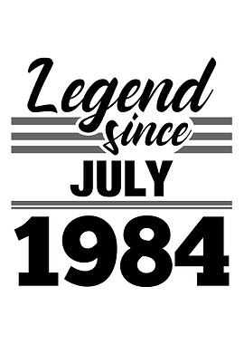 Legend Since July 1984