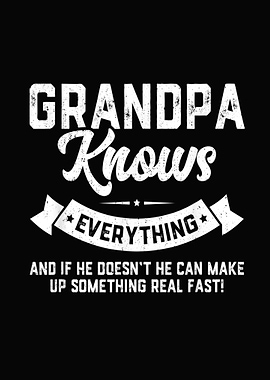 Mens Grandpa Knows