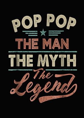 Vintage Pop Pop The Man