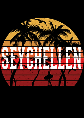 Seychelles Palm Trees