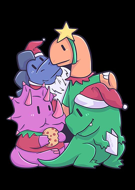 Dinosaurs Christmas Trex T