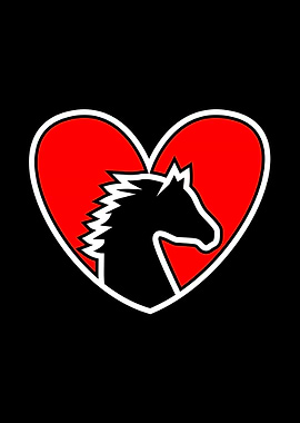 Horse Heart Horseback Ridi