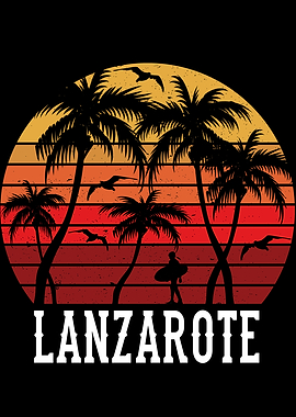 Lanzarote Palm Trees