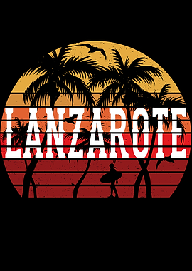 Lanzarote Palm Trees