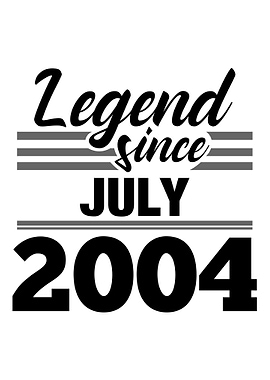 Legend Since July 2004