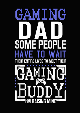 Mens Gaming Dad Funny