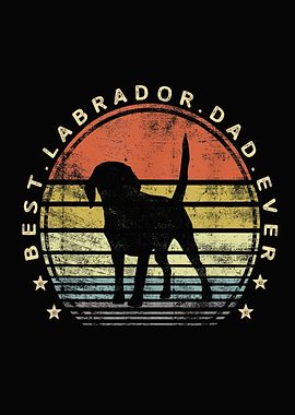Mens Best Labrador Dad