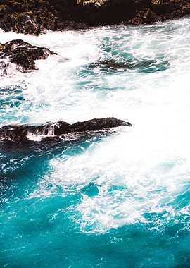 Big Sur Waves and Rocks