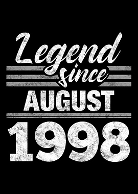 Legend Since August 1998