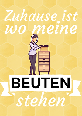 Zuhause meine Beuten Imker