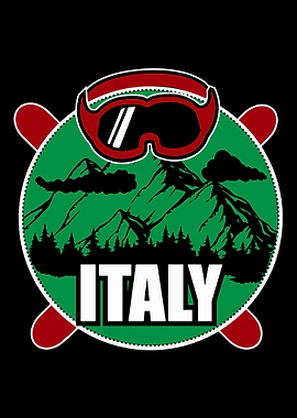 italy flag winter sport
