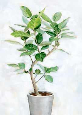 Houseplant Painting III