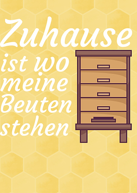 Zuhause meine Beuten Imker