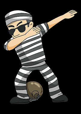 Dabbing dance prisoner