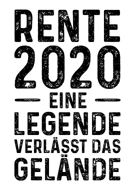 Rente 2020 Eine Legende Ve